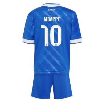 Billige Fotballdrakt Real Madrid Kylian Mbappe #10 Replika Tredjedraktsett Barn 2025-26 Kortermet (med bukser)